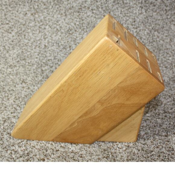 Zwilling J.A. Henckels Wooden Knife Block 10‑Slot - Picture 1 of 7